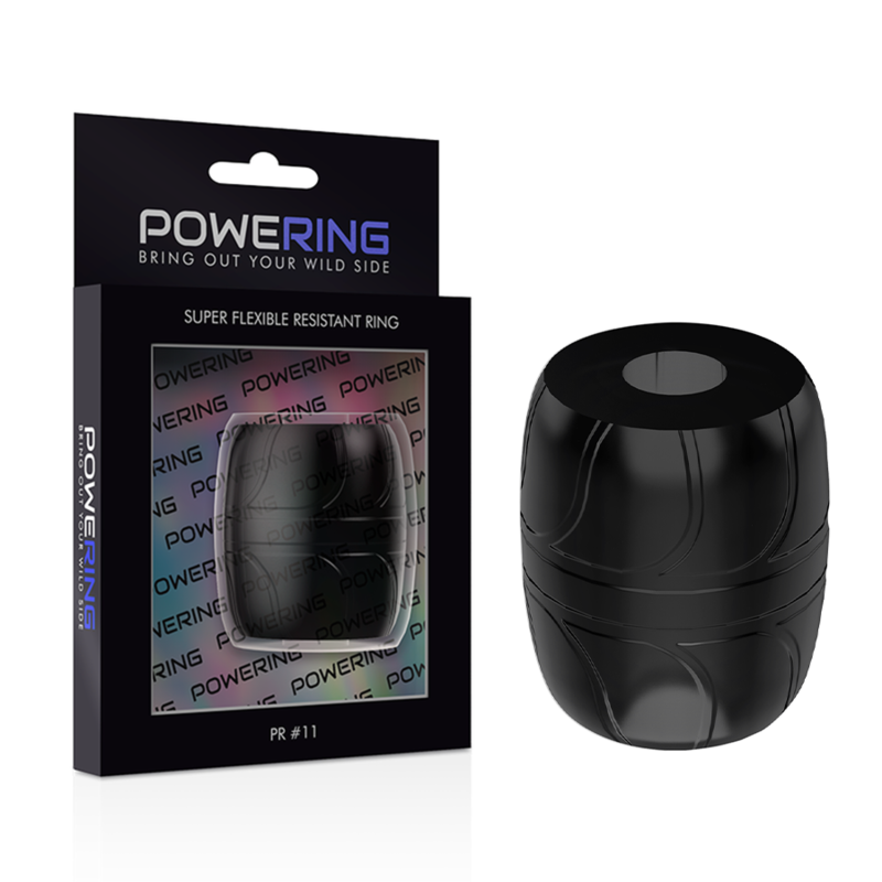 Powering Super Flexible And Resistant Penis Ring 5 Cm Pr11 Black | Niks.fi verkkokauppa
