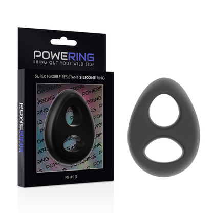 Powering Super Flexible And Resistant Penis And Testicle Ring Pr13 Black | Niks.fi verkkokauppa