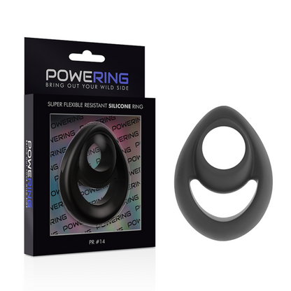 Powering Super Flexible And Resistant Penis And Testicle Ring Pr14 Black | Niks.fi verkkokauppa