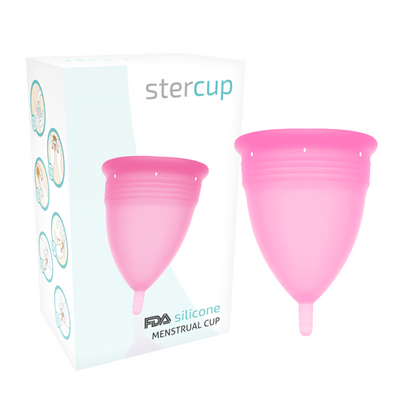 Stercup Fda Silicone Menstrual Cup Size L Pink | Niks.fi verkkokauppa