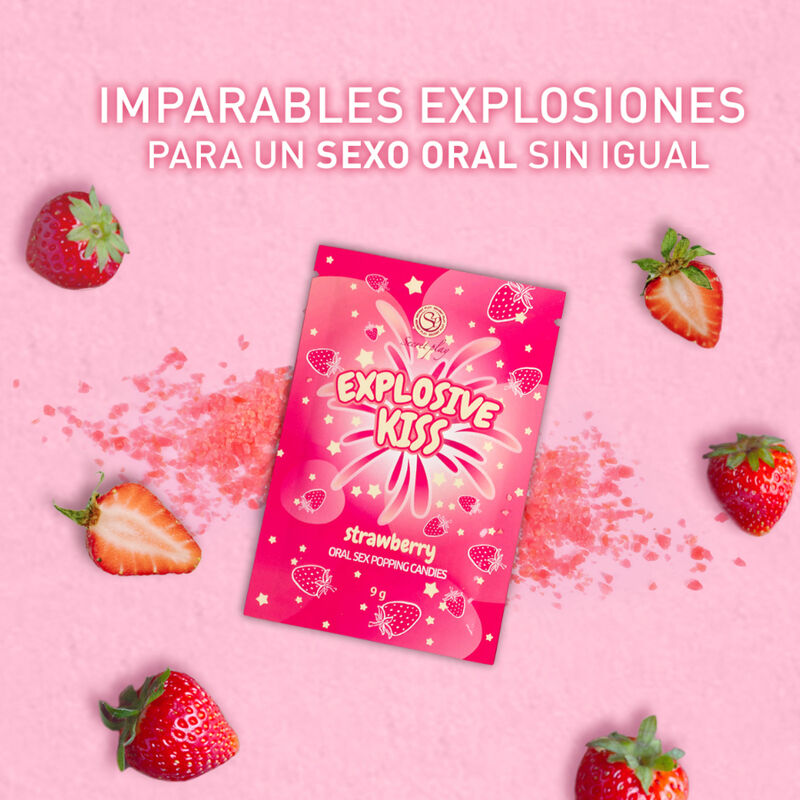 Secretplay Strawberry Explosive Candies | Niks.fi verkkokauppa