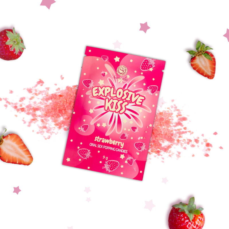 Secretplay Strawberry Explosive Candies | Niks.fi verkkokauppa