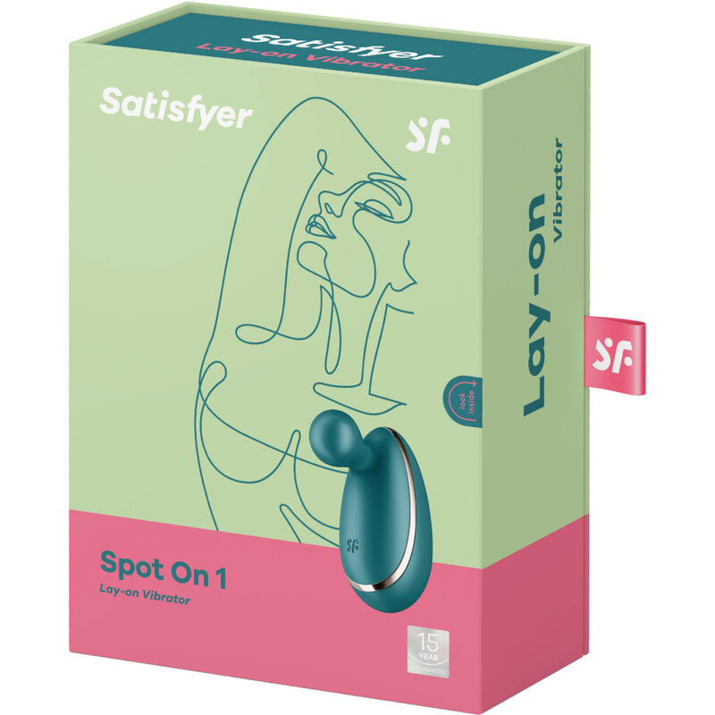 Satisfyer Spot On 1 - Klitoriskiihotin Vihreä | Niks.fi verkkokauppa