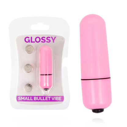 Glossy Small Bullet Vibe Deep Rose | Niks.fi verkkokauppa
