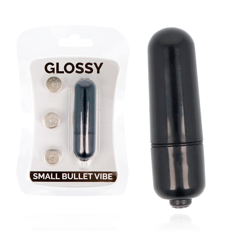 Glossy Small Bullet Vibe Black | Niks.fi verkkokauppa