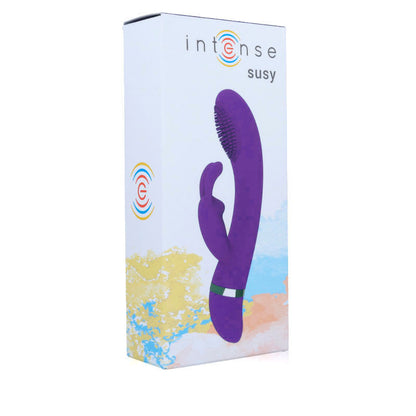 Intense Susy Silicon Rabbit Lilac Oscillating Vibrator | Niks.fi verkkokauppa