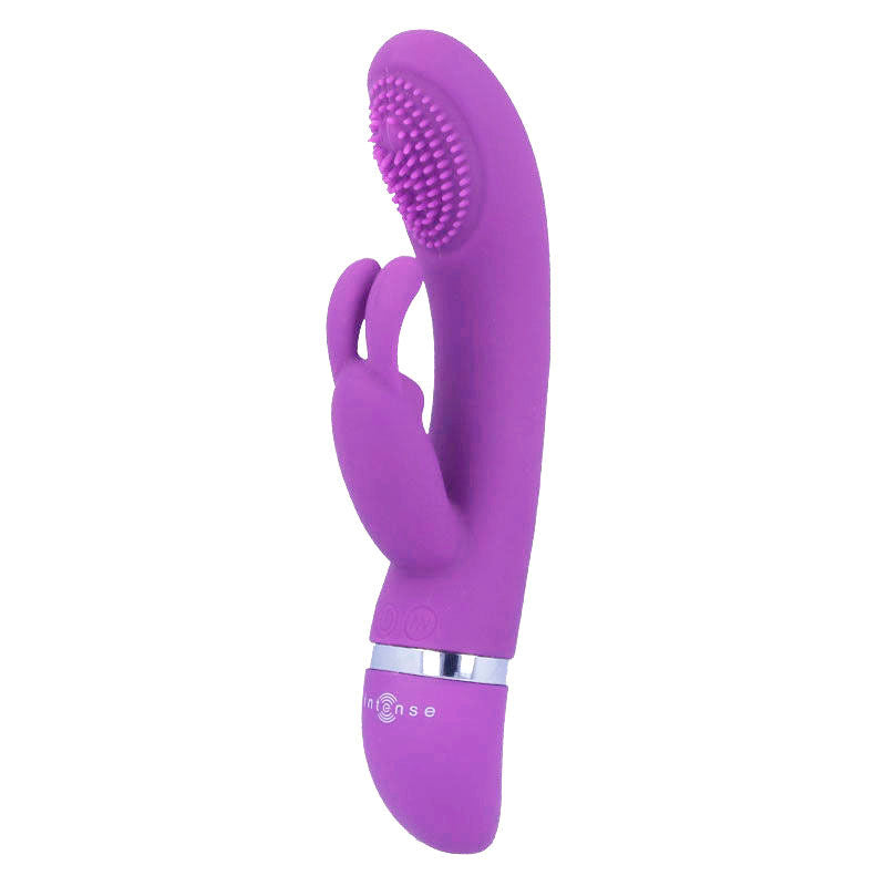Intense Susy Silicon Rabbit Lilac Oscillating Vibrator | Niks.fi verkkokauppa
