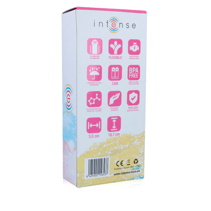 Intense Leo Vibrator Pink Silicon Luxe | Niks.fi verkkokauppa