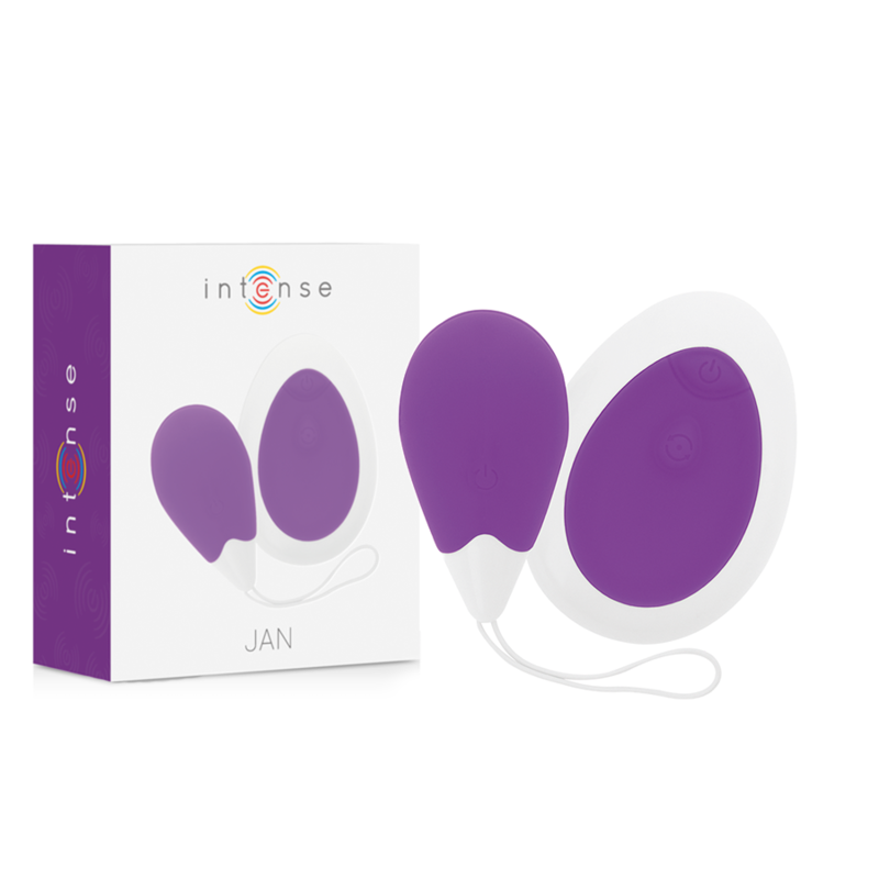 Intense Jan Lilac Remote Control Vibrating Egg | Niks.fi verkkokauppa