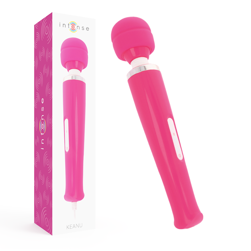 Intense Keanu Wand Pink Massager | Niks.fi verkkokauppa