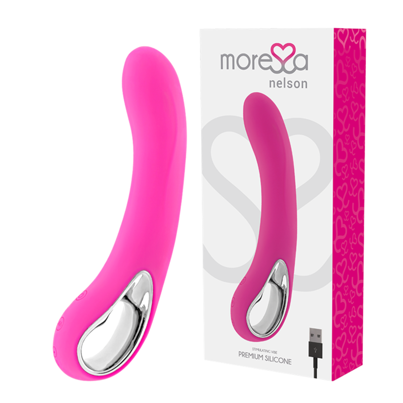 Moressa Nelson Premium Silicone Rechargeable | Niks.fi verkkokauppa