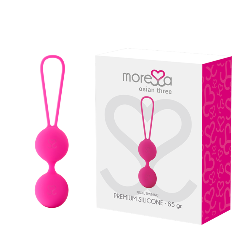 Moressa Osian Three Premium Silicone Pink | Niks.fi verkkokauppa