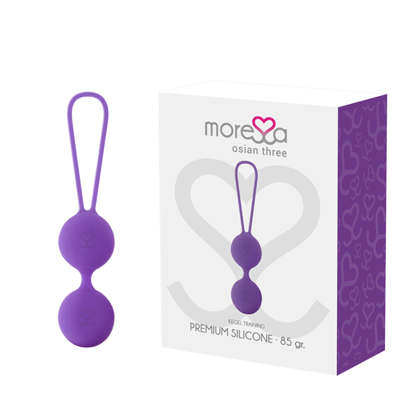 Moressa Osian Three Premium Lilac Silicone | Niks.fi verkkokauppa