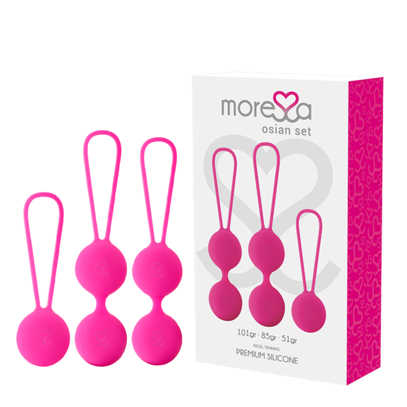 Moressa Osian Set Premium Silicone Pink | Niks.fi verkkokauppa