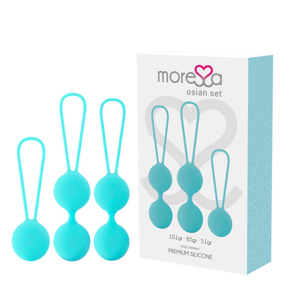 Moressa Osian Set Premium Turquoise Silicone | Niks.fi verkkokauppa