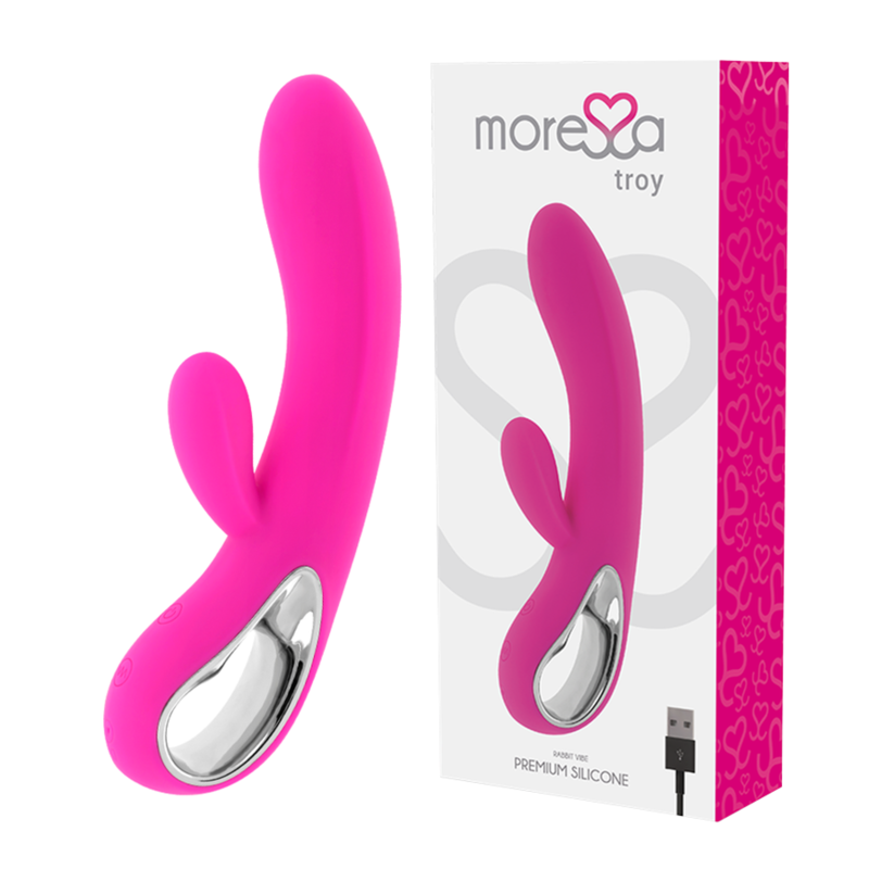 Moressa Troy Premium Silicone Rechargeable | Niks.fi verkkokauppa