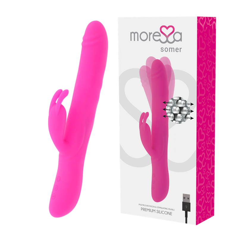 Moressa Somer Premium Vibrator With Multiple Rotation | Niks.fi verkkokauppa