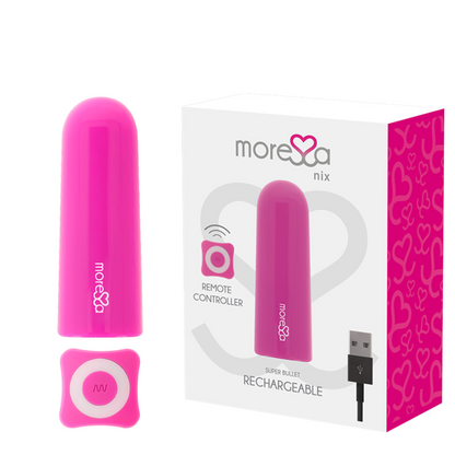 Moressa Nix Vibrator Remote Control Pink | Niks.fi verkkokauppa