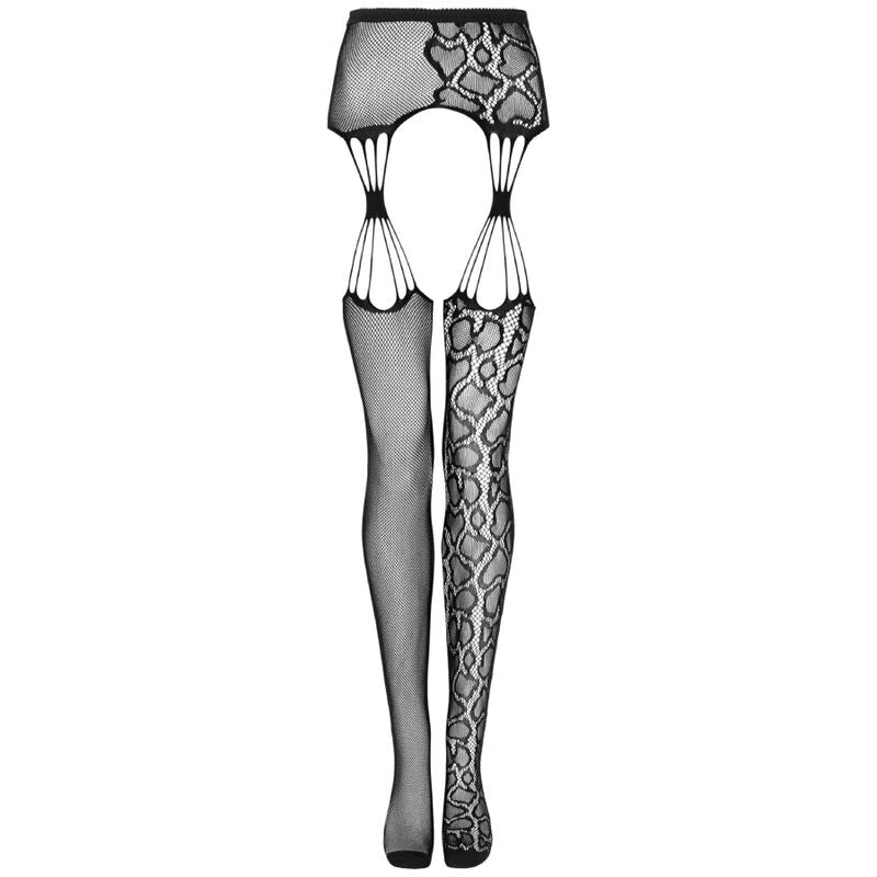 Obsessive Garter Stockings S821 S/M/L | Niks.fi verkkokauppa