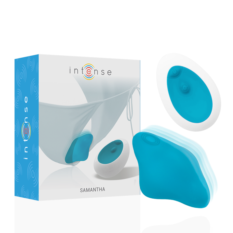 Intense Samantha Pantie Remote Control Blue | Niks.fi verkkokauppa
