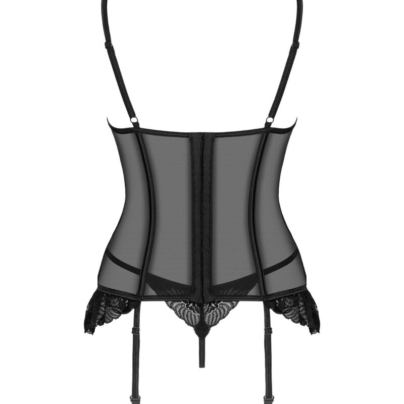 Obsessive Serena Love Corset & Thong Xs/S | Niks.fi verkkokauppa