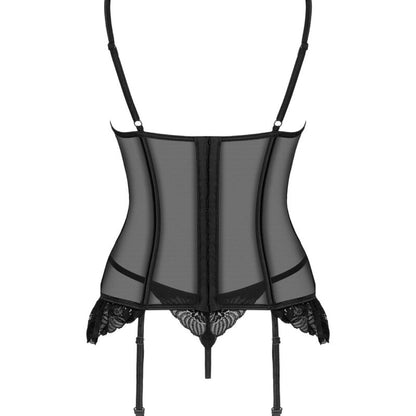 Obsessive Serena Love Corset & Thong Xs/S | Niks.fi verkkokauppa