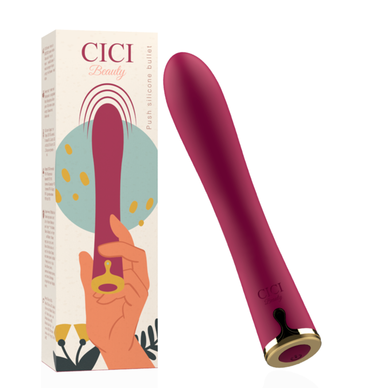 Cici Beauty Premium Silicone Push Bullet | Niks.fi verkkokauppa