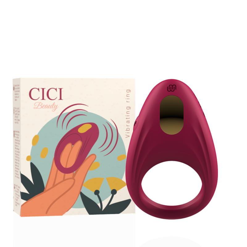Cici Beauty Premium Silicone Vibrating Ring | Niks.fi verkkokauppa