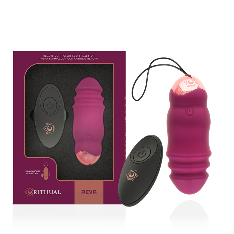 Rithual Reva Egg Remote Control Up&Down System + Vibration | Niks.fi verkkokauppa