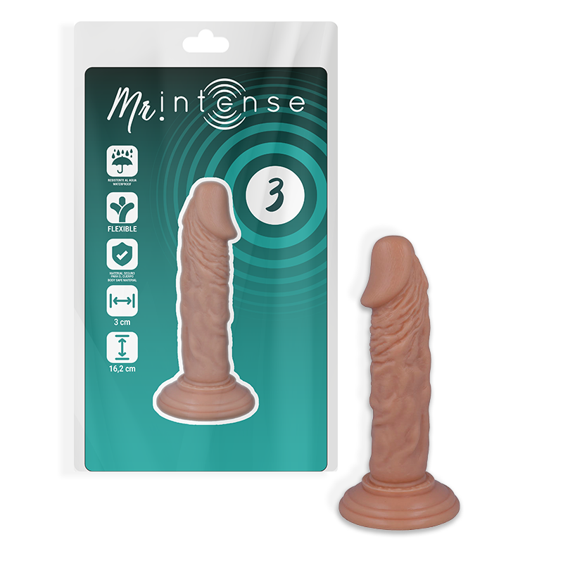 Mr Intense 3 Realistic Cock 16.2 Cm -O 3 Cm | Niks.fi verkkokauppa