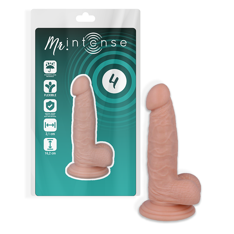 Mr Intense 4 Realistic Cock 16.2 Cm -O 3.1 Cm | Niks.fi verkkokauppa