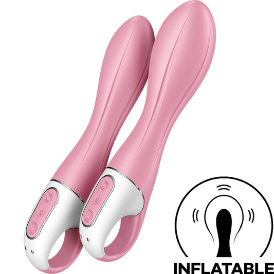 Satisfyer Air Pump Vibrator 2 - Vaaleanpunainen | Niks.fi verkkokauppa
