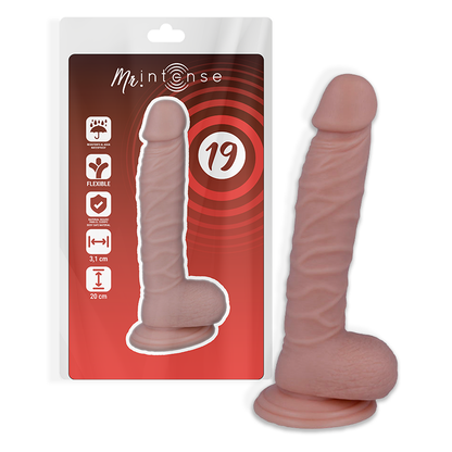 Mr Intense 19 Realistic Cock 20 Cm -O 3.1 Cm | Niks.fi verkkokauppa