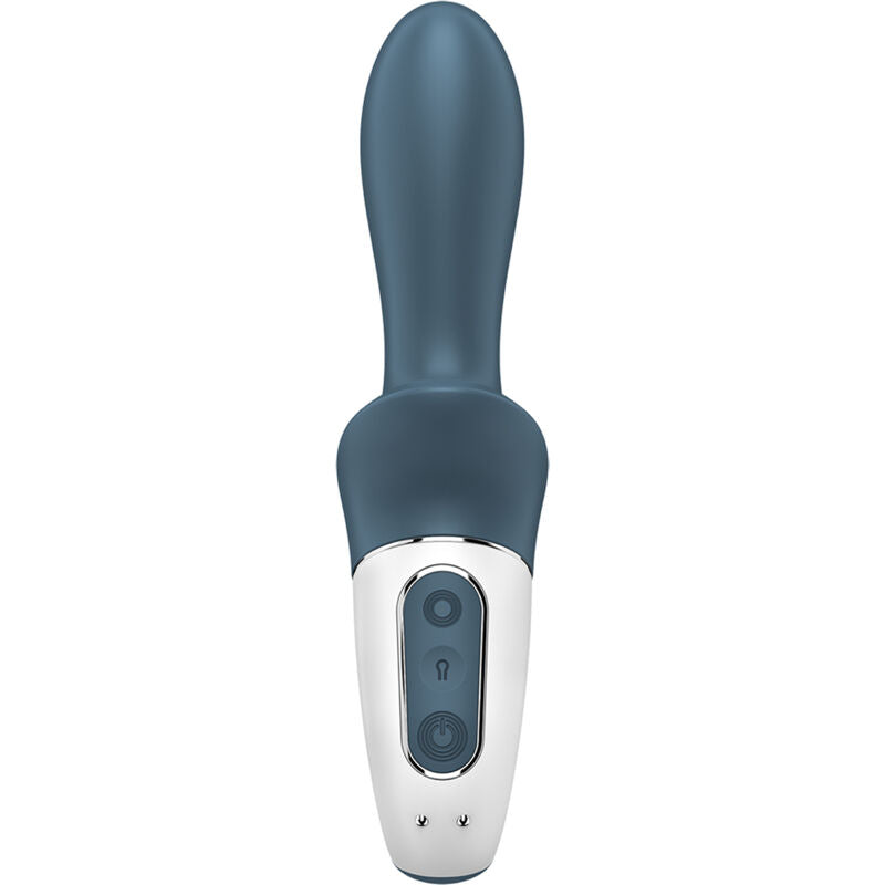 Satisfyer Air Pump Booty 2 - Tummanharmaa | Niks.fi verkkokauppa