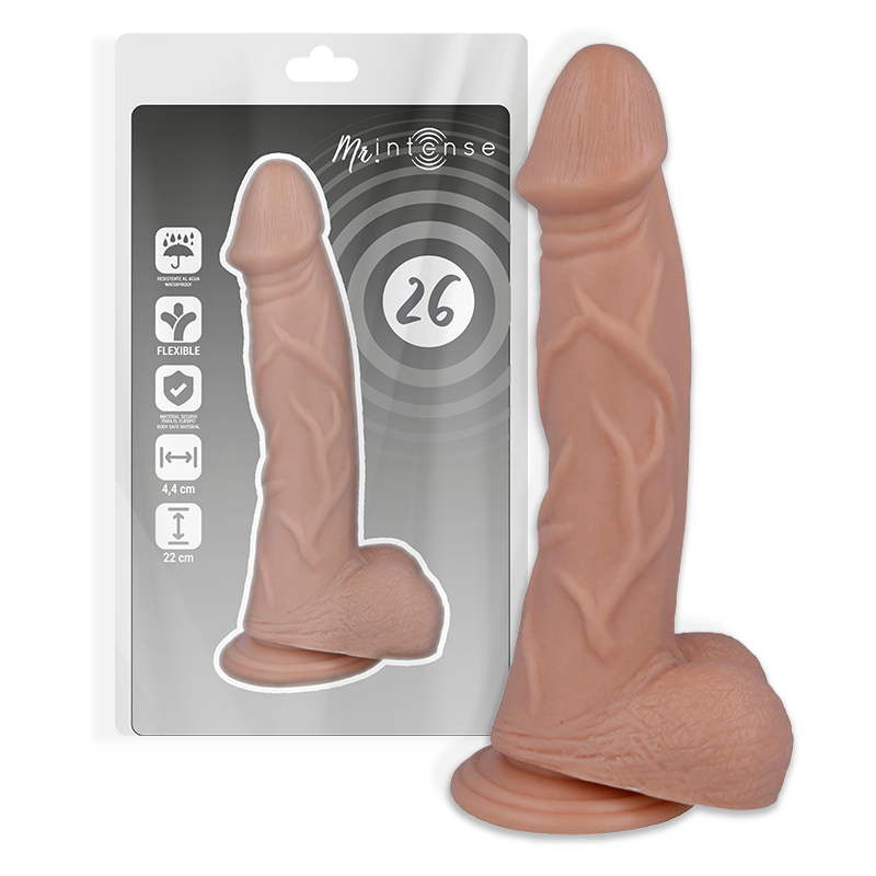 Mr Intense 26 Realistic Cock 22 Cm -O 4.4 Cm | Niks.fi verkkokauppa