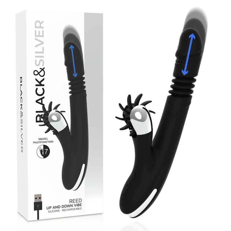 Black&Silver Bunny Reed Up & Down Vibe | Niks.fi verkkokauppa