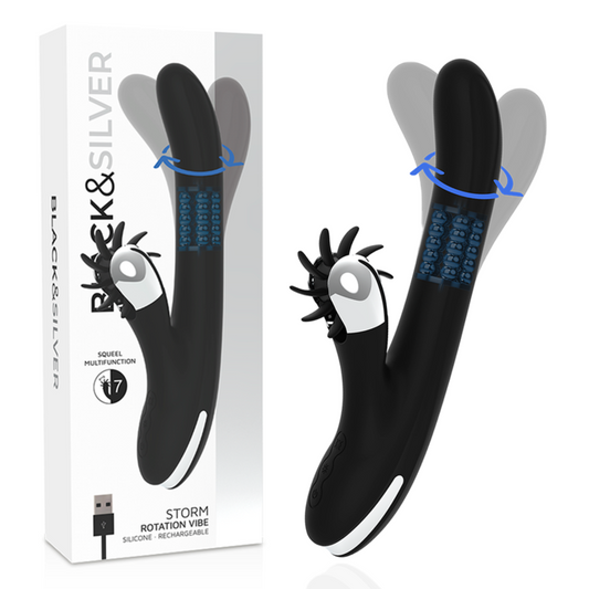 Black&Silver Bunny Storm Rotation Vibe | Niks.fi verkkokauppa