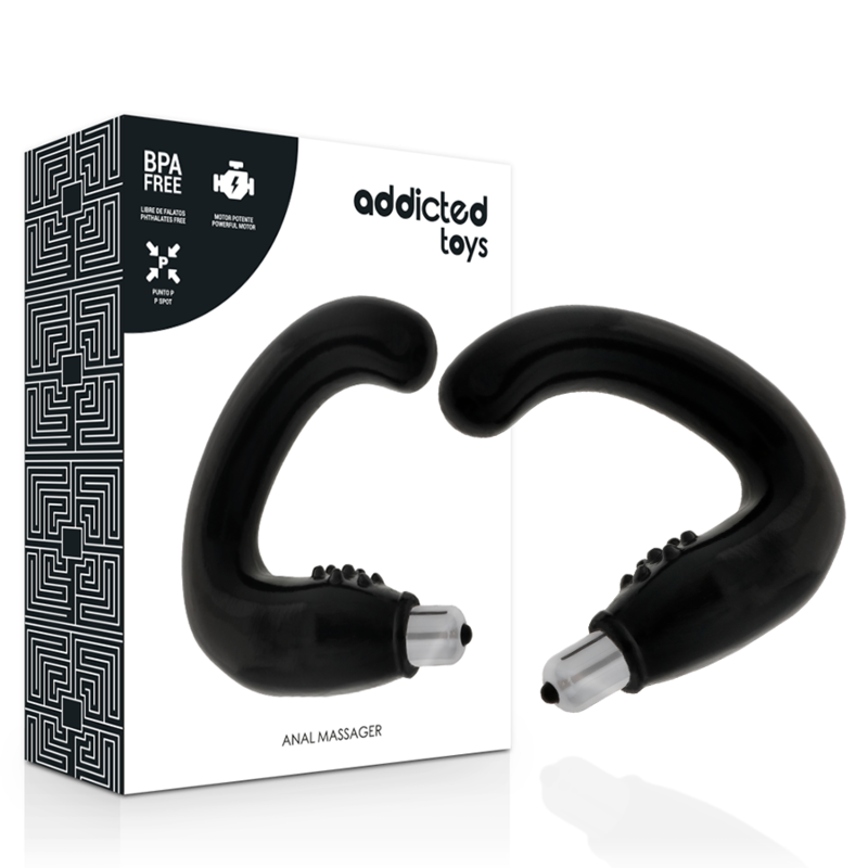 Addicted Toys Anal Massager Black | Niks.fi verkkokauppa