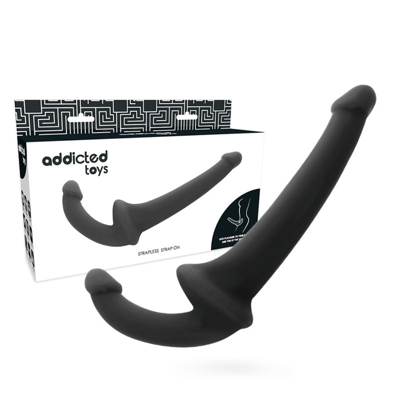 Addicted Toys Dildo With Rna S Without Subjection Black | Niks.fi verkkokauppa