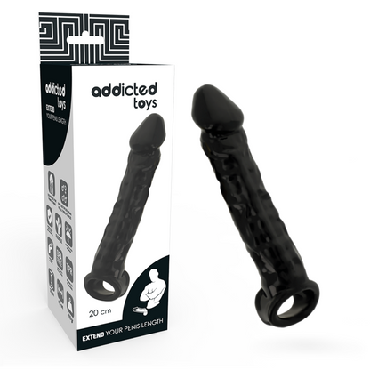 Addicted Toys Dong Extension Black | Niks.fi verkkokauppa