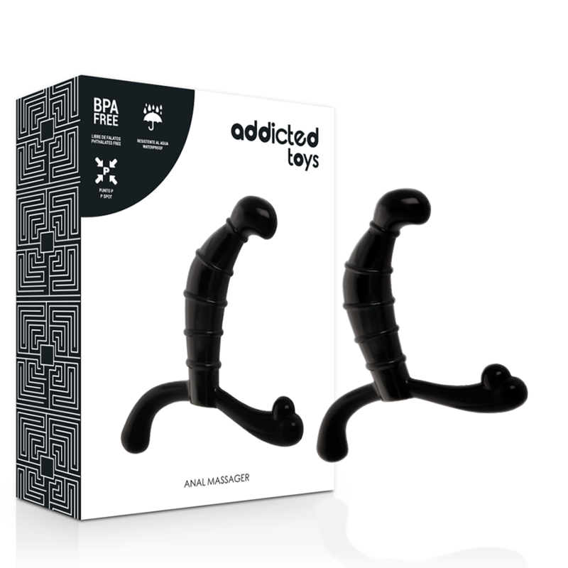 Addicted Toys Prostate Anal Pleasure Black | Niks.fi verkkokauppa