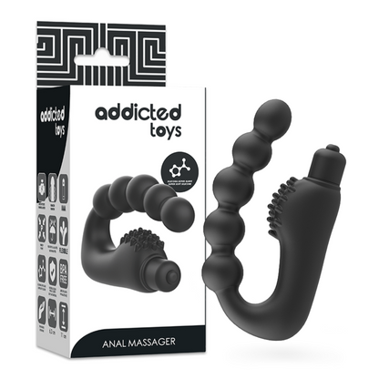 Addicted Toys Anal Massager Prostatic With Vibration | Niks.fi verkkokauppa