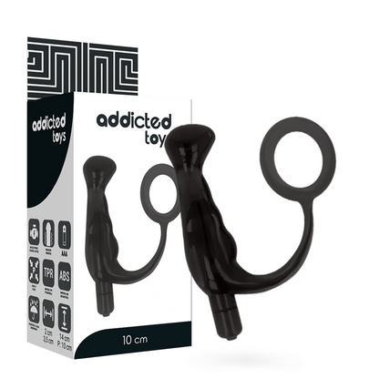 Addicted Toys Vibrator Prost Tico Black 10 Cm | Niks.fi verkkokauppa