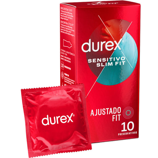 Durex Sensitivo Slim Fit 10 Units | Niks.fi verkkokauppa