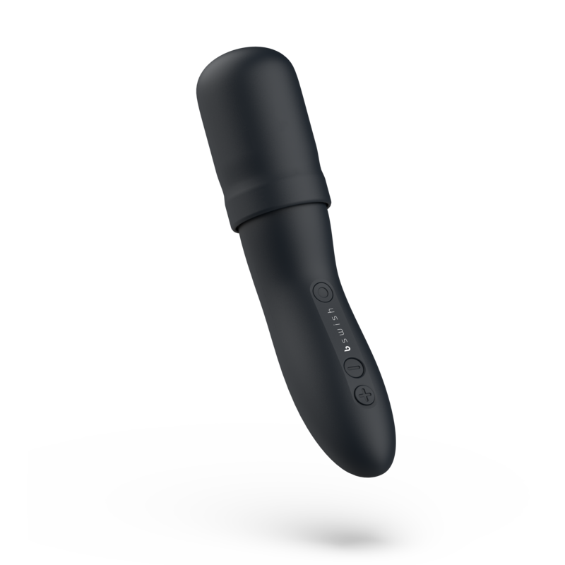 B Swish Bthrilled Vibrator Wand Premium Black | Niks.fi verkkokauppa