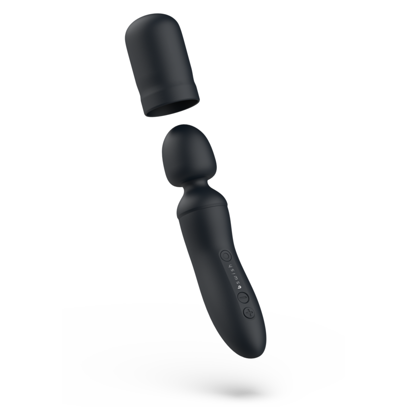 B Swish Bthrilled Vibrator Wand Premium Black | Niks.fi verkkokauppa