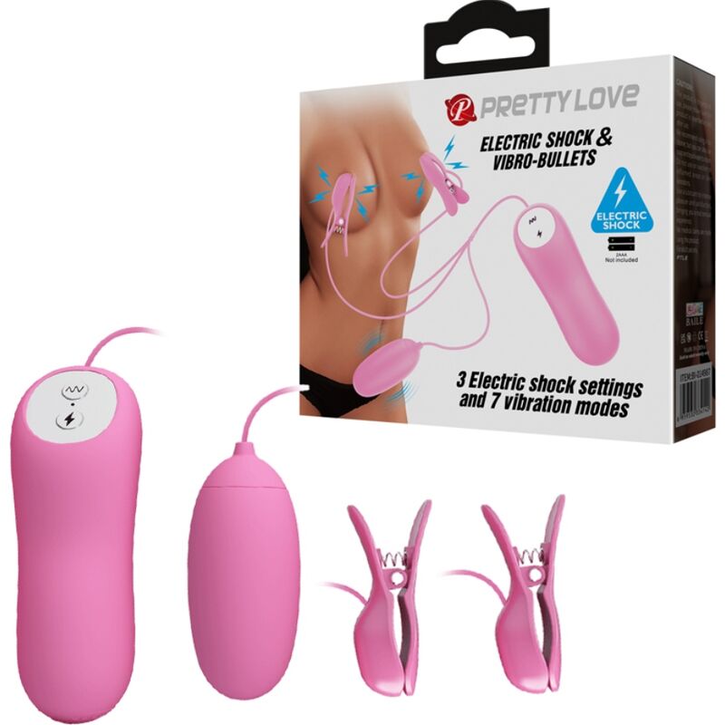Pretty Love Tweezers With Vibration And Pink Eletroshock | Niks.fi verkkokauppa
