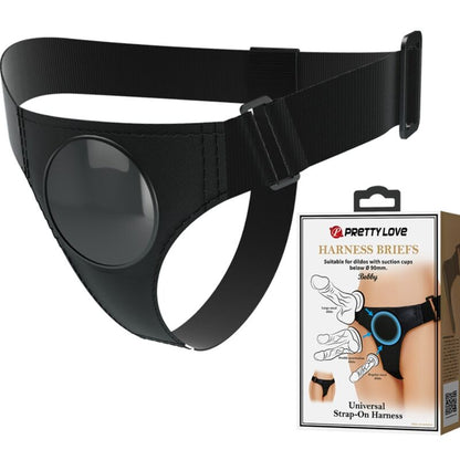 Pretty Love Black Universal Harness | Niks.fi verkkokauppa