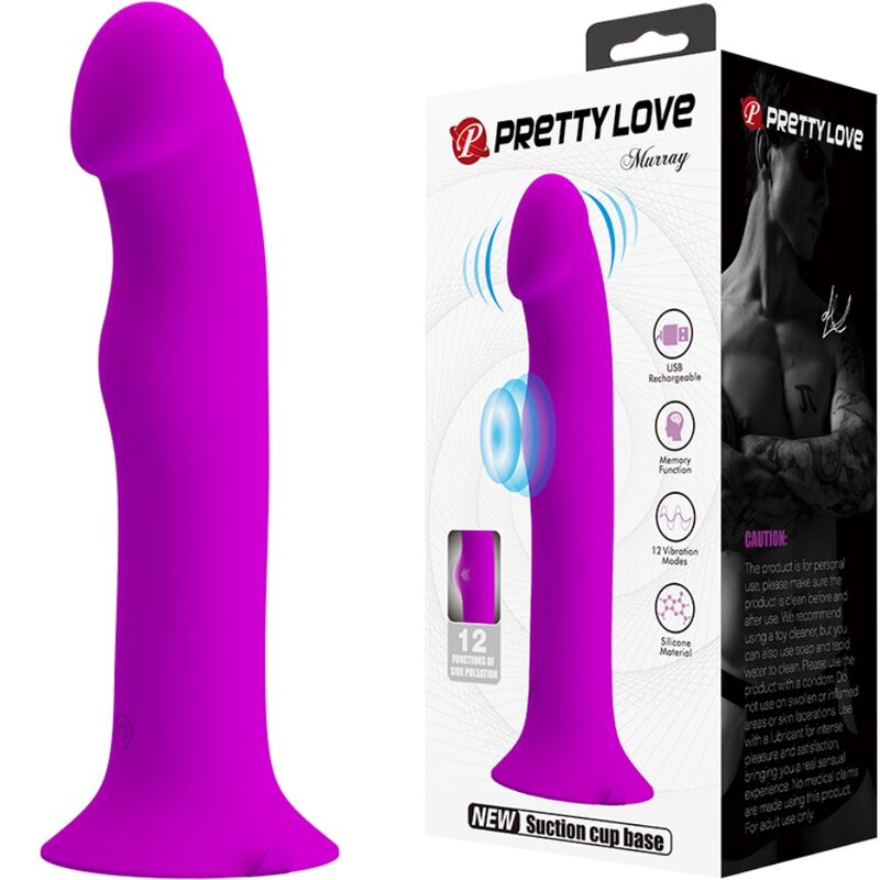 Pretty Love Murray Vibrator And G-Point Stimulator Purple | Niks.fi verkkokauppa