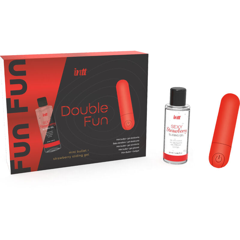 Intt Releases Double Fun Kit With Vibrating Bullet And Strawberry Massage Gel | Niks.fi verkkokauppa